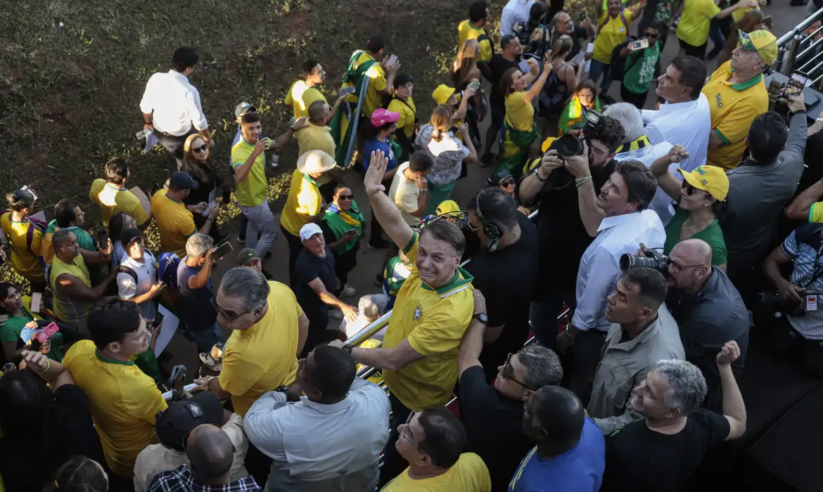 Manifestação em Brasília pede anistia a golpistas
