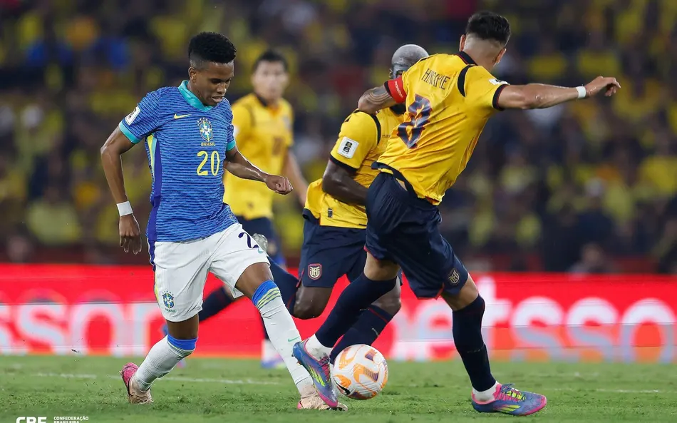 Brasil empata sem gols com o Equador em estreia de Carlo Ancelotti