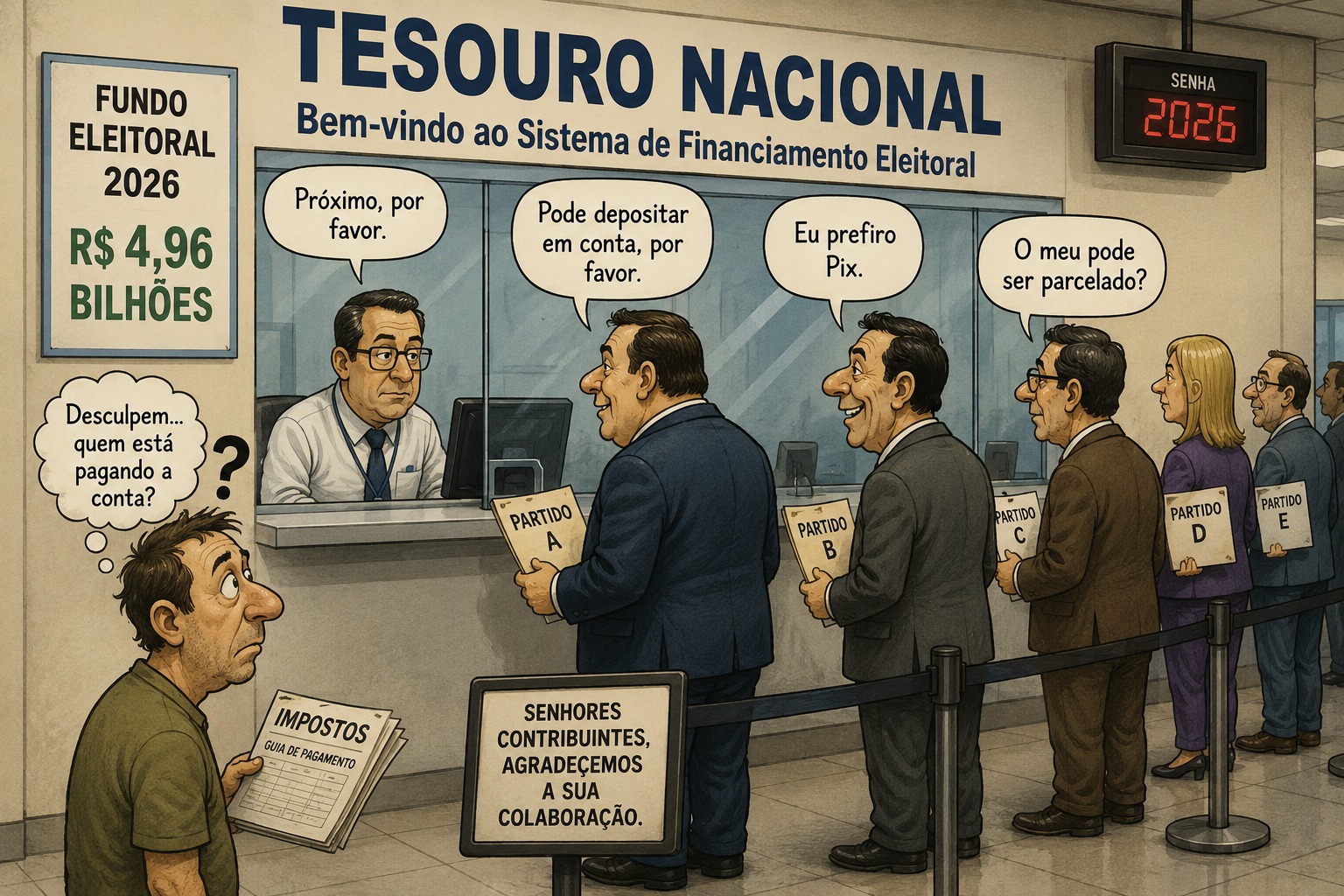 A política mais cara do mundo