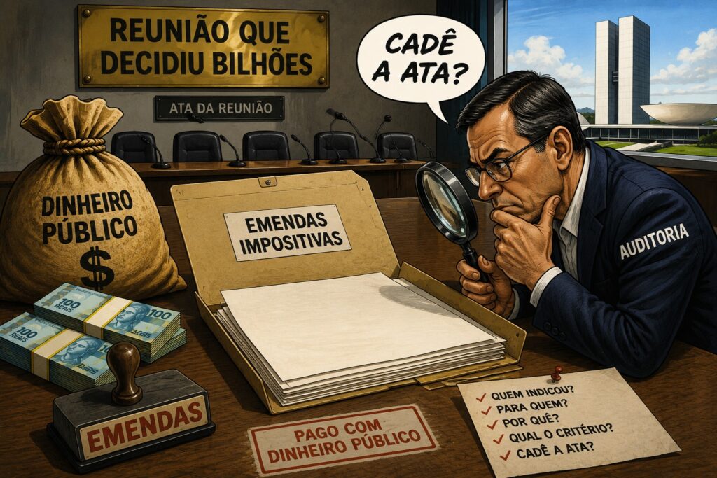 Quando o orçamento perde o autor