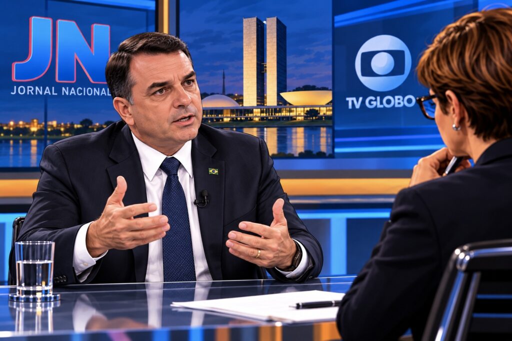 Flávio falou muito, mas explicou pouco